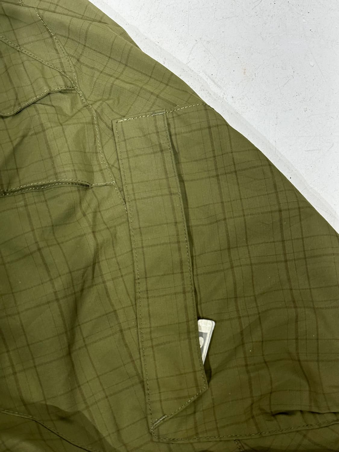 빈티지 Blue 카키 멀티 포켓 윈드스토퍼 스키 팬츠 보드 바지 XS 상품이미지6