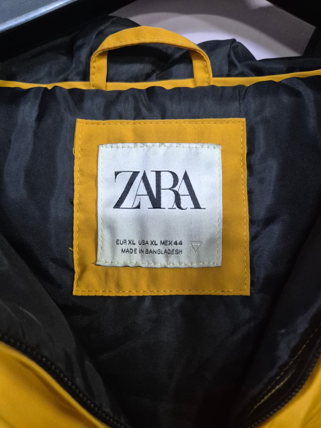 자라 노란색 아노락 후드 바람막이 상품이미지7