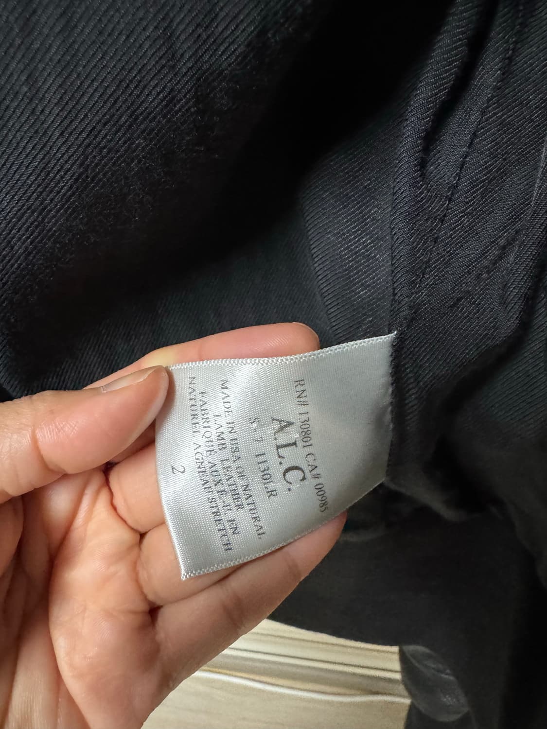 ALC 램스킨 자켓 s 사이즈 상품이미지4