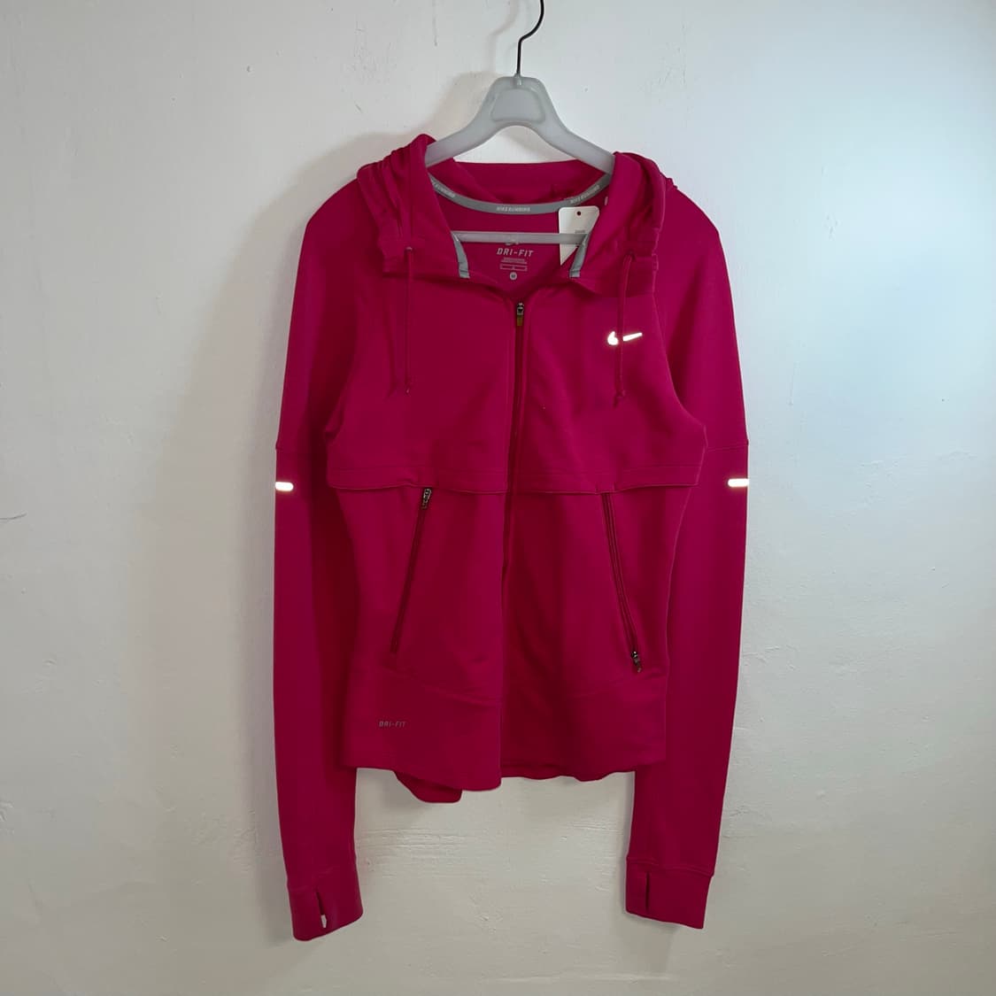 Nike Pink Running Track Jacket 상품이미지4