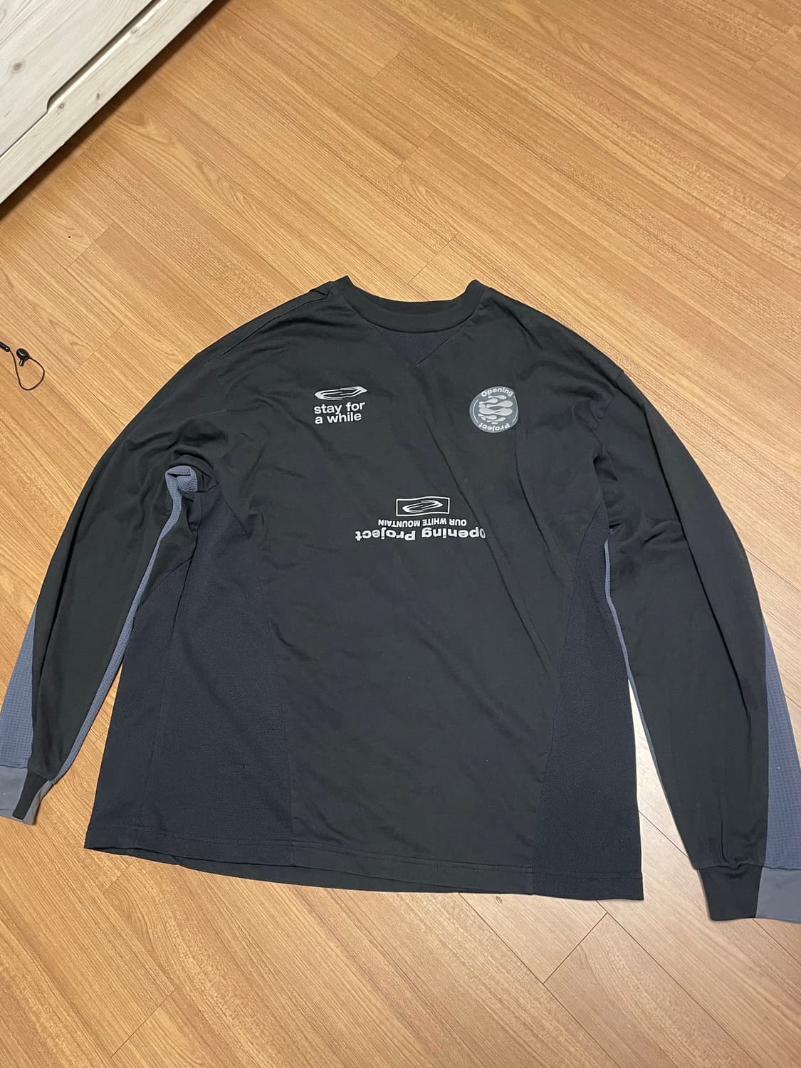 오프닝프로젝트 Team Play Jersey - Black 상품이미지1