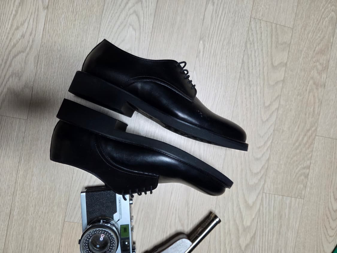 (5분 착용)(ITALY)S.T.DUPONT 클래식 더비 구두 5홀  상품이미지7