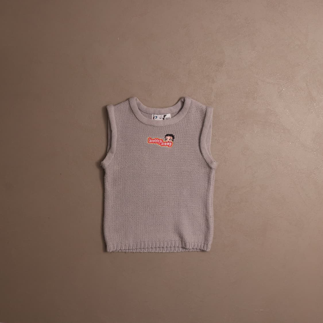 00's 베티붑 헤비 니트 베스트 A1476 상품이미지1