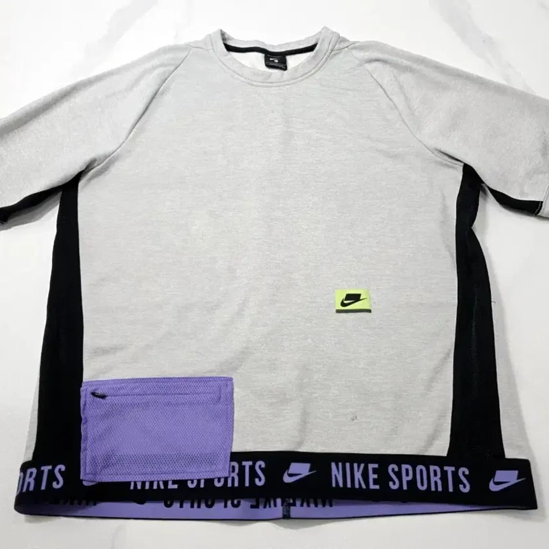 나이키 스포츠 맨투맨 L 그레이 상품이미지2