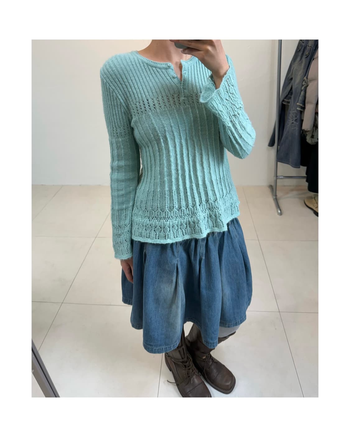 빈티지 니트 상품이미지5