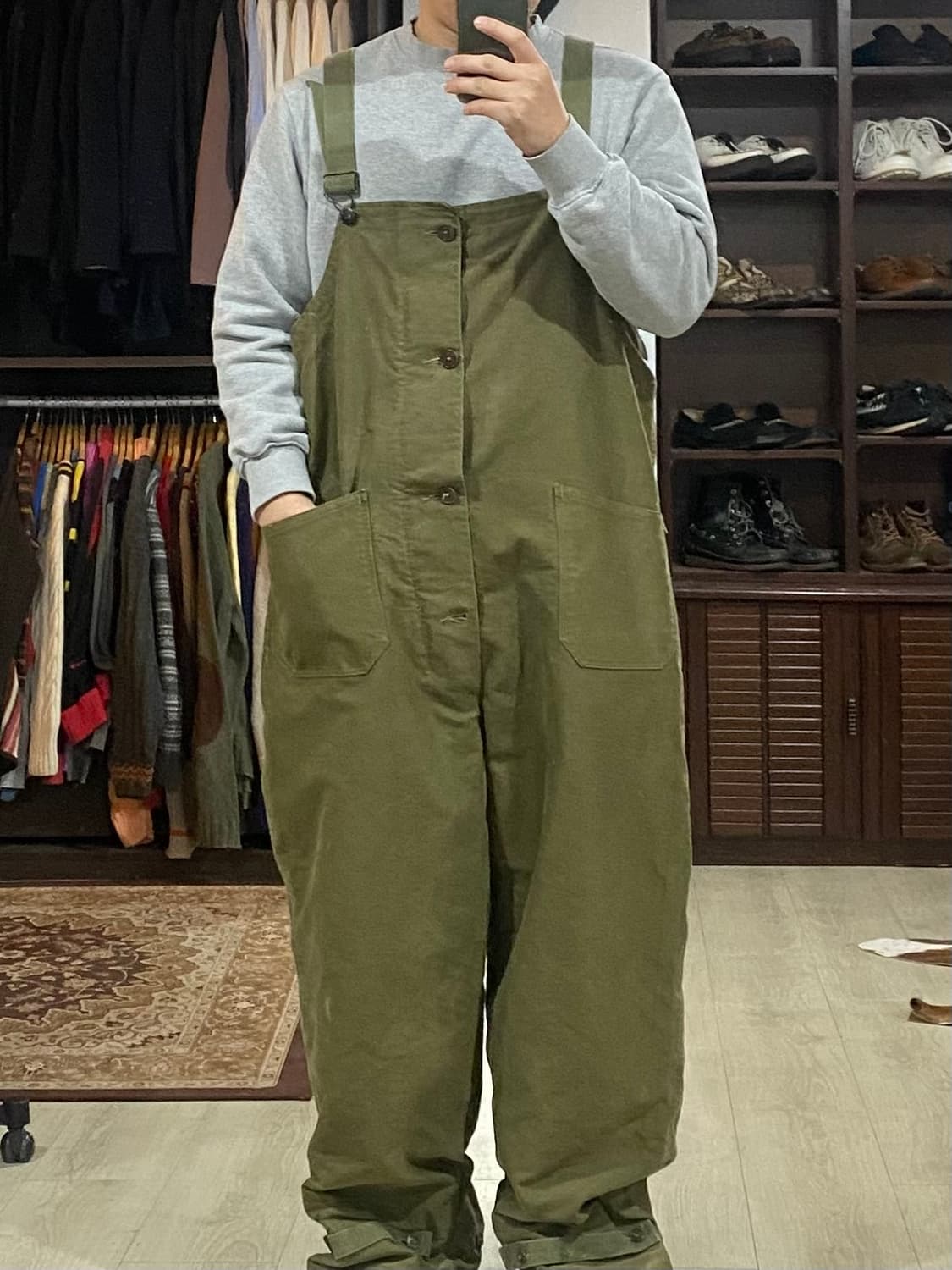 40`s WWII U.S.N deck overall 상품이미지1