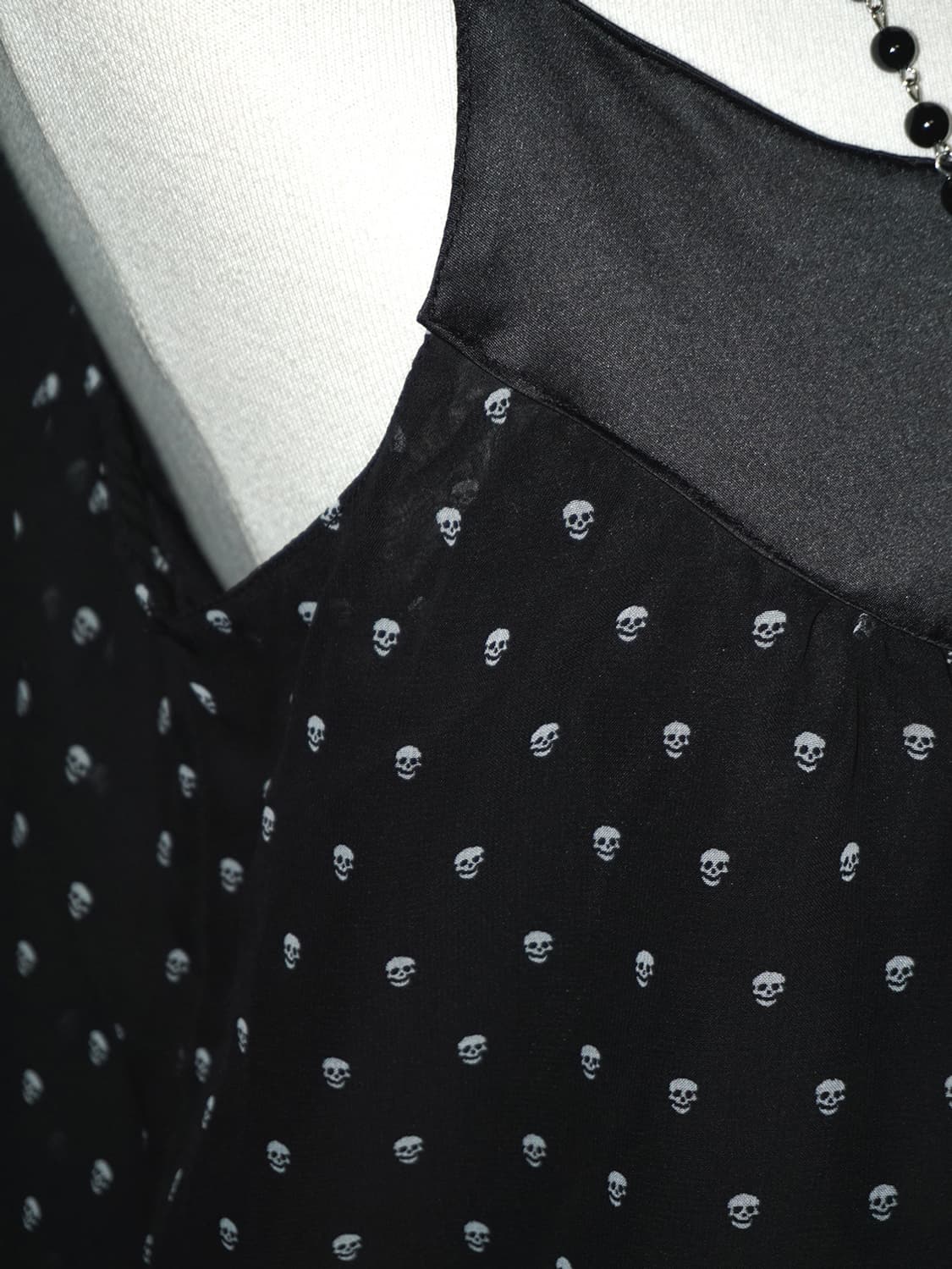 (world wide love!) skull dot dress  상품이미지5