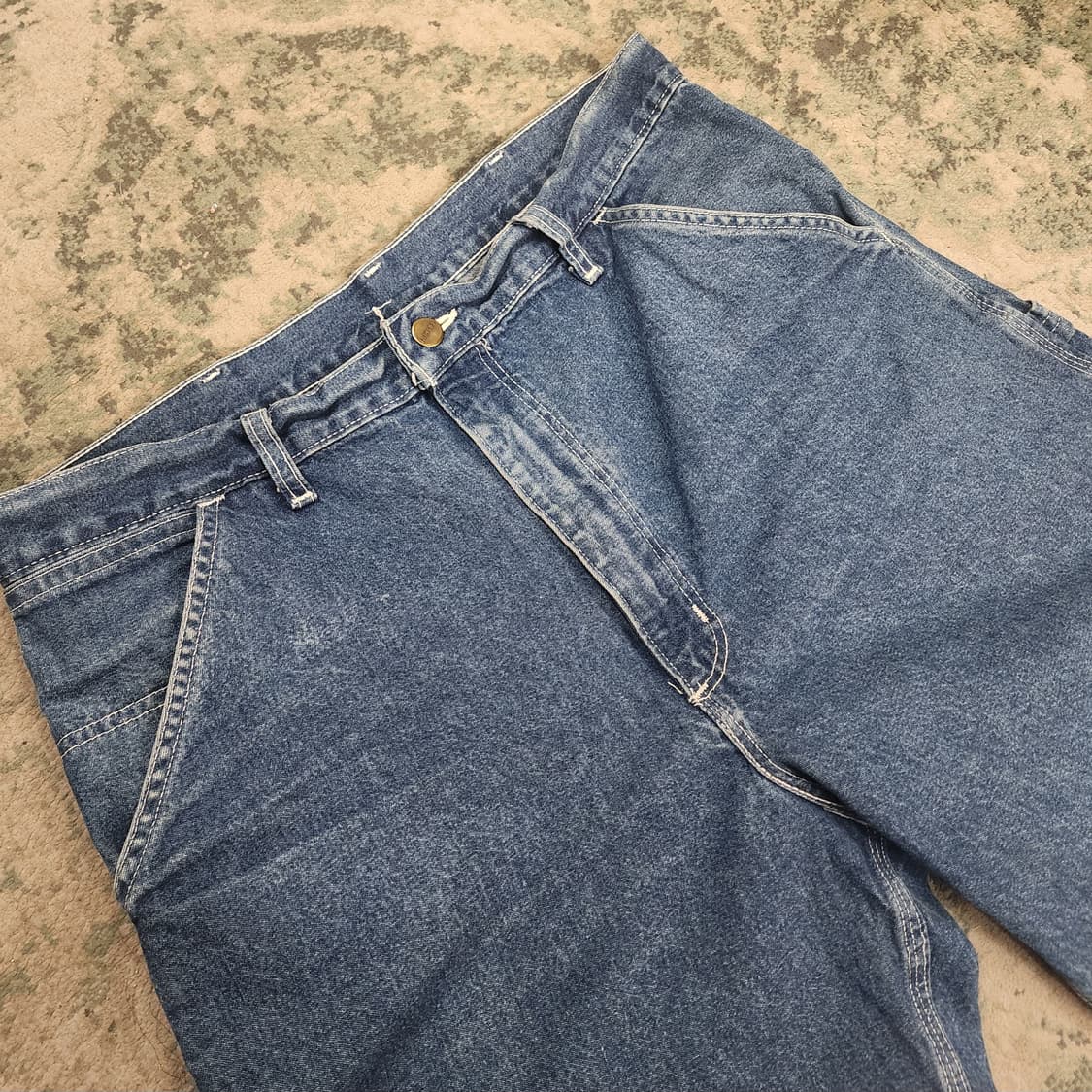 칼하트 카펜터 워크 데님하프팬츠 상품이미지2