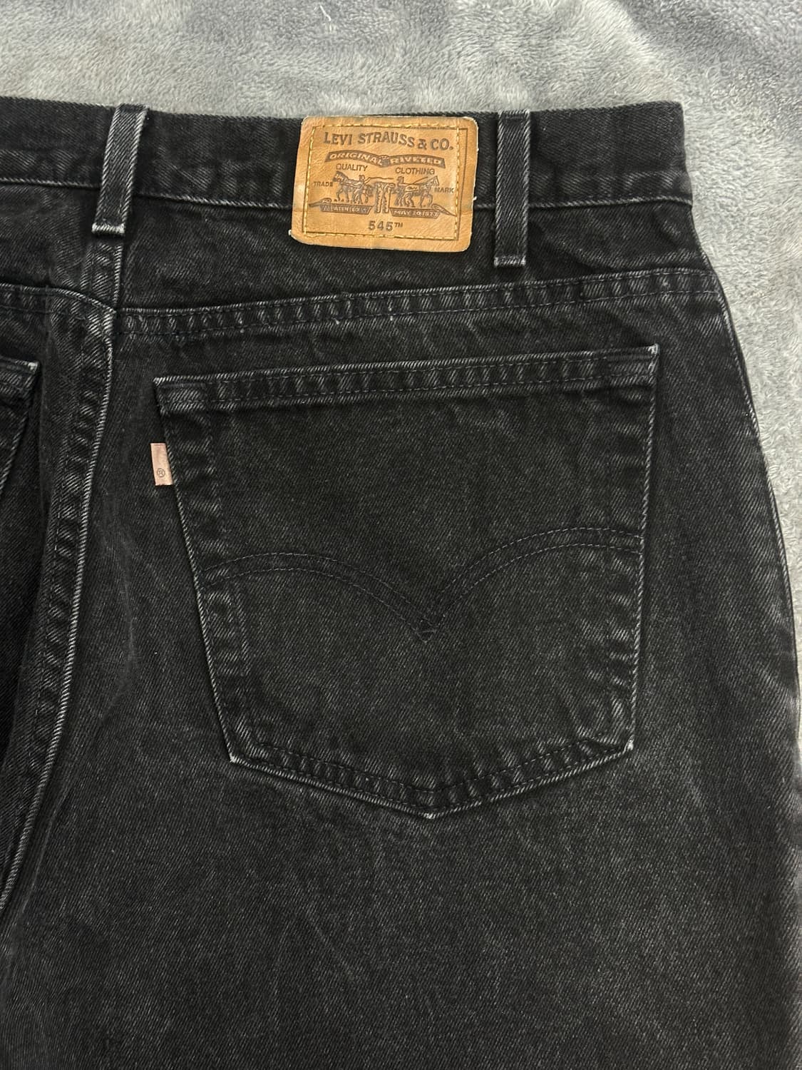 1999' 리바이스 545 데님 팬츠 38x32 상품이미지5