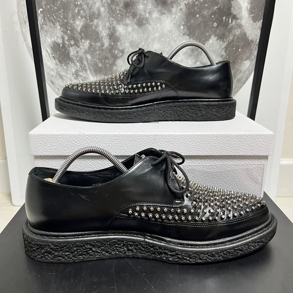 정품 40.5) 생로랑 스터드 클리퍼 구두 260~265 상품이미지2