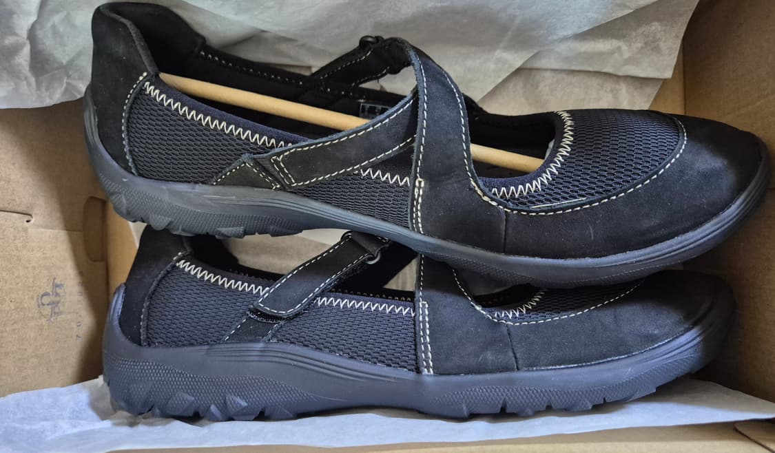 (새상품) 클락스 피아나 오브리 레더 메리 제인 슈즈 블랙 상품이미지5