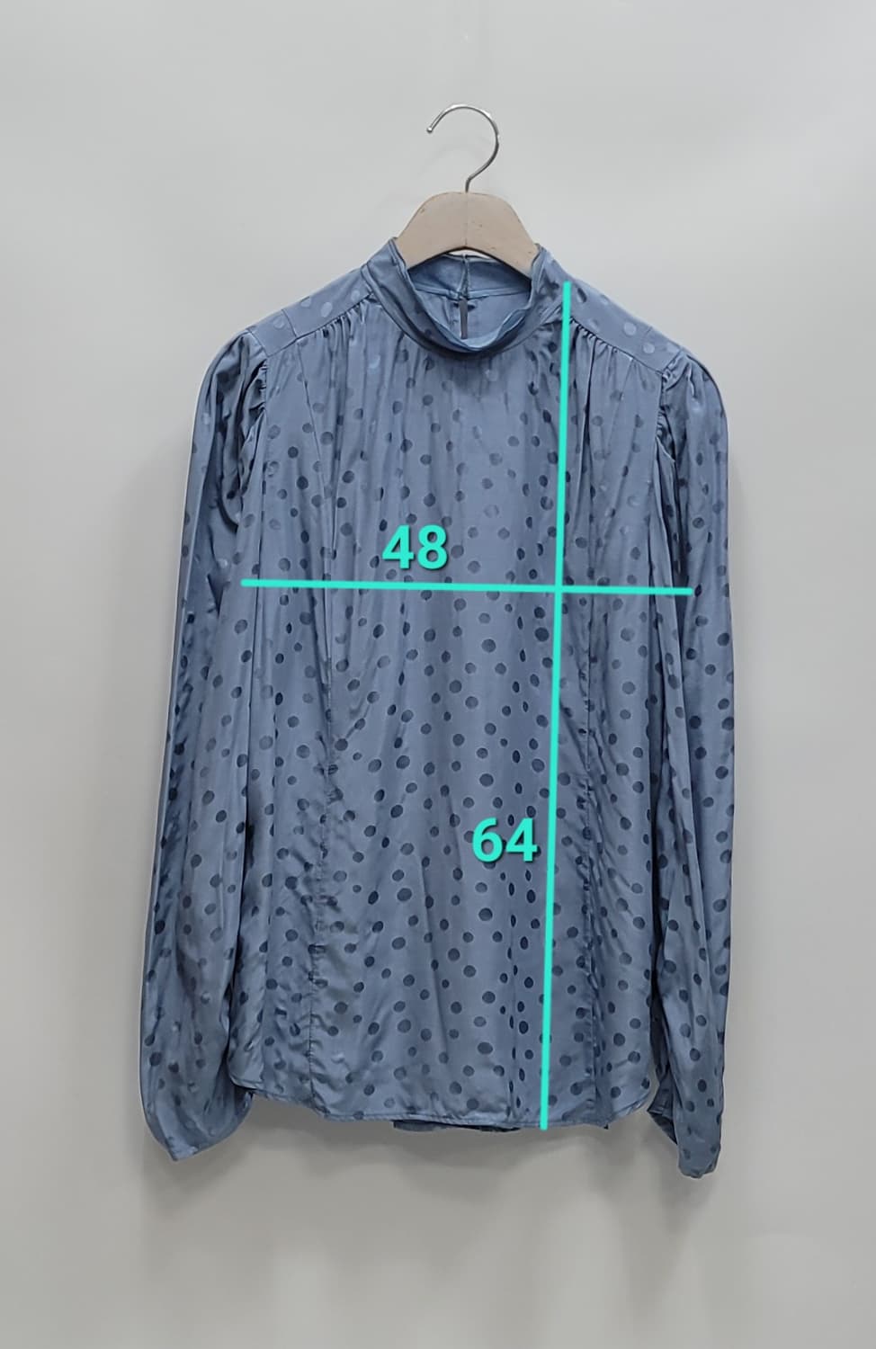 SISLEY 21SS 시슬리 레이온 블라우스 / 여 85 (42)
 상품이미지10