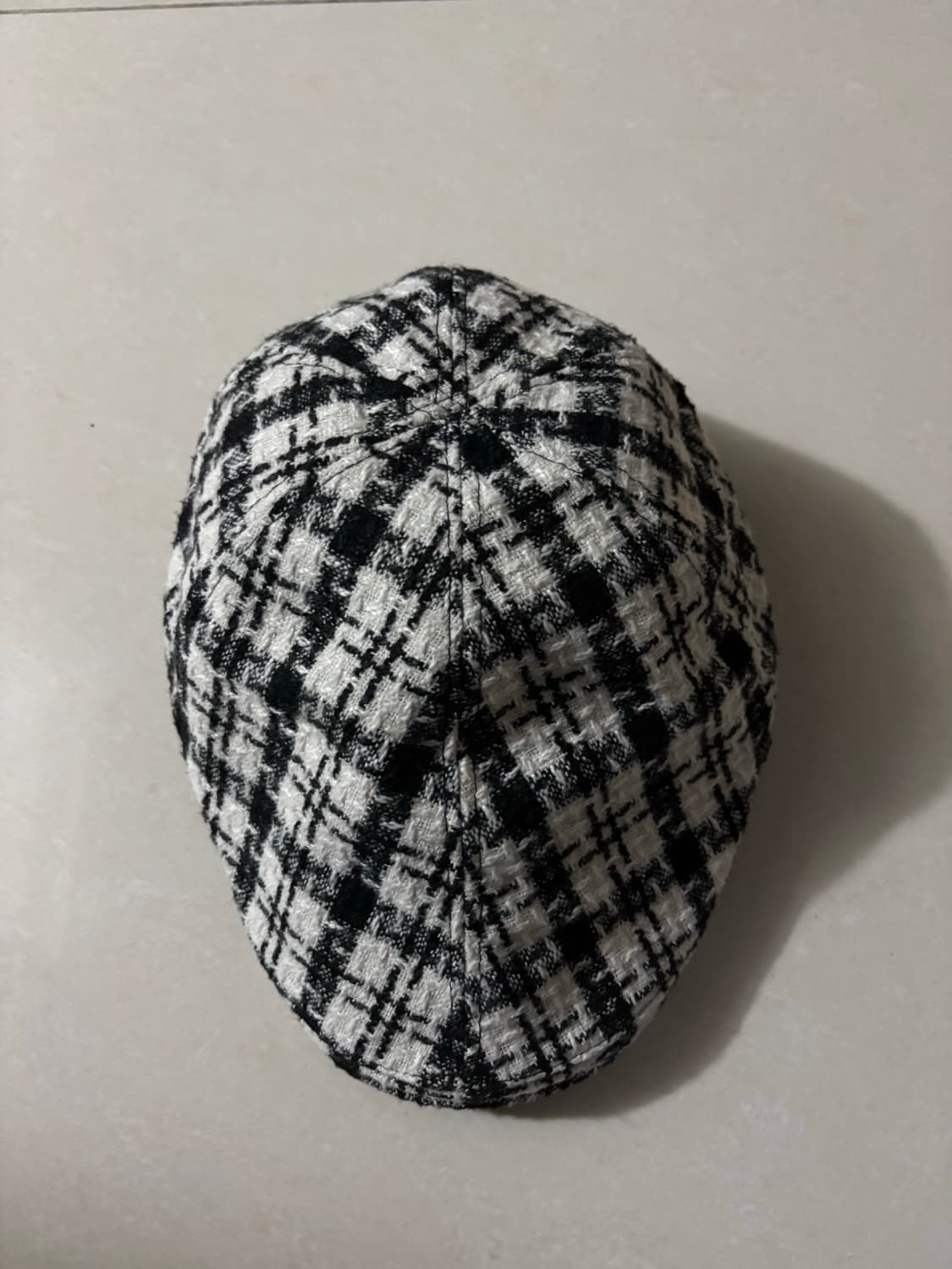 체크 뉴스보이캡 상품이미지1