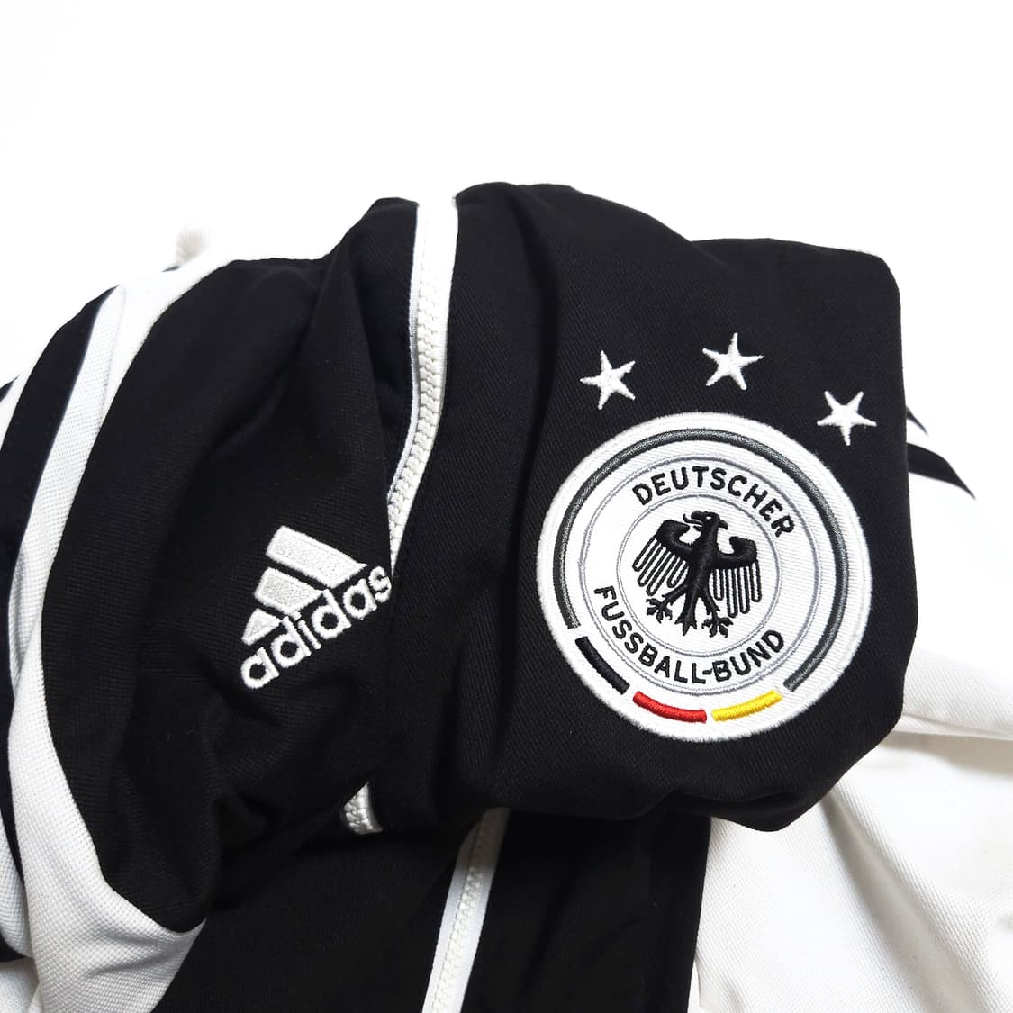 아디다스 대장급 13 독일 국대 트랙탑 져지 자켓 흰검 상품이미지6