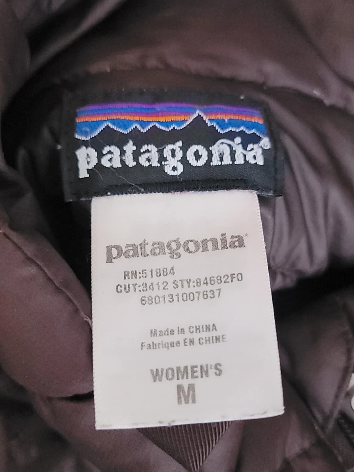 10s 파타고니아 경량패딩 브라운 상품이미지5