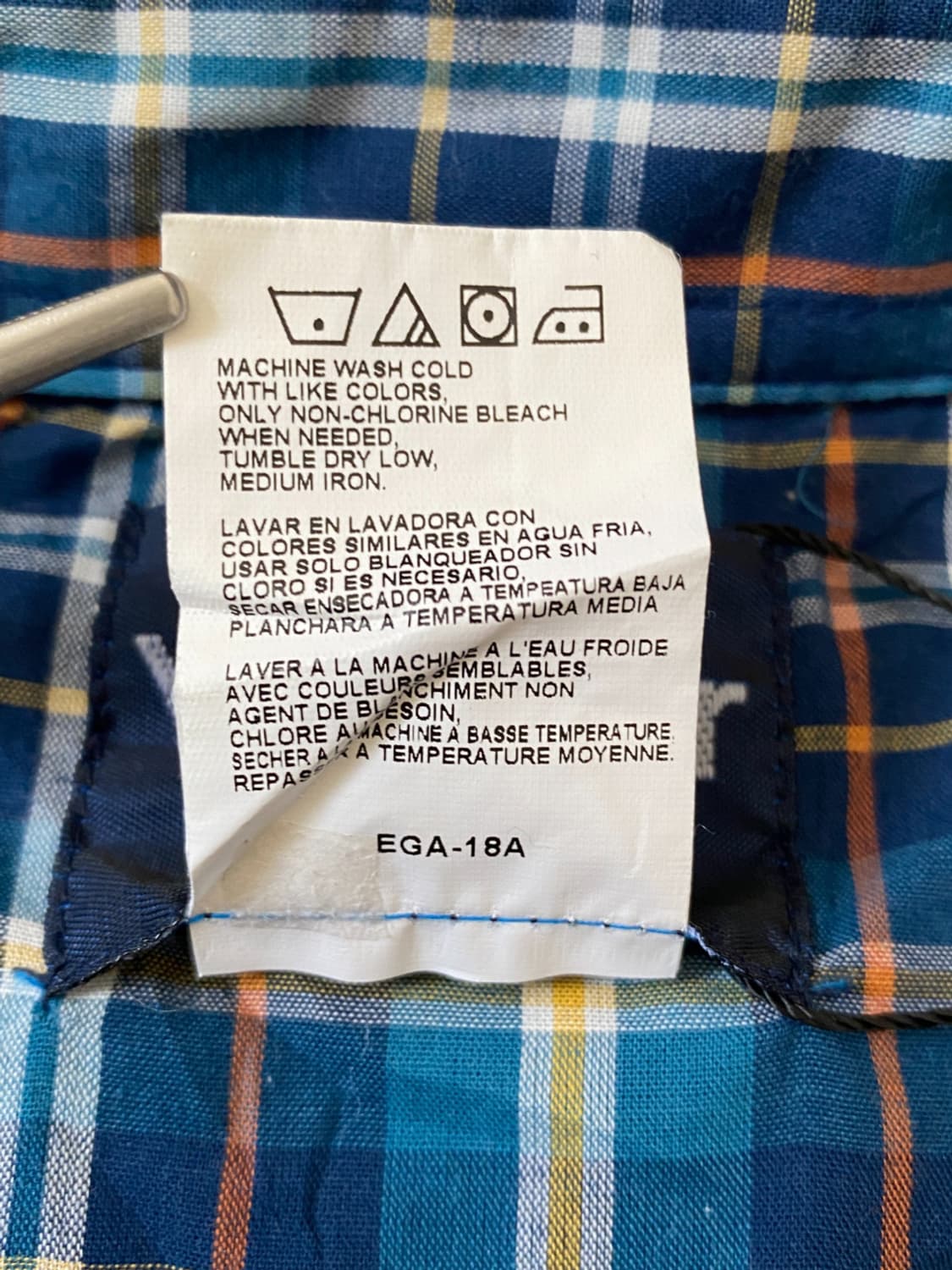 랭글러 체크 셔츠 (Man XL) 상품이미지8