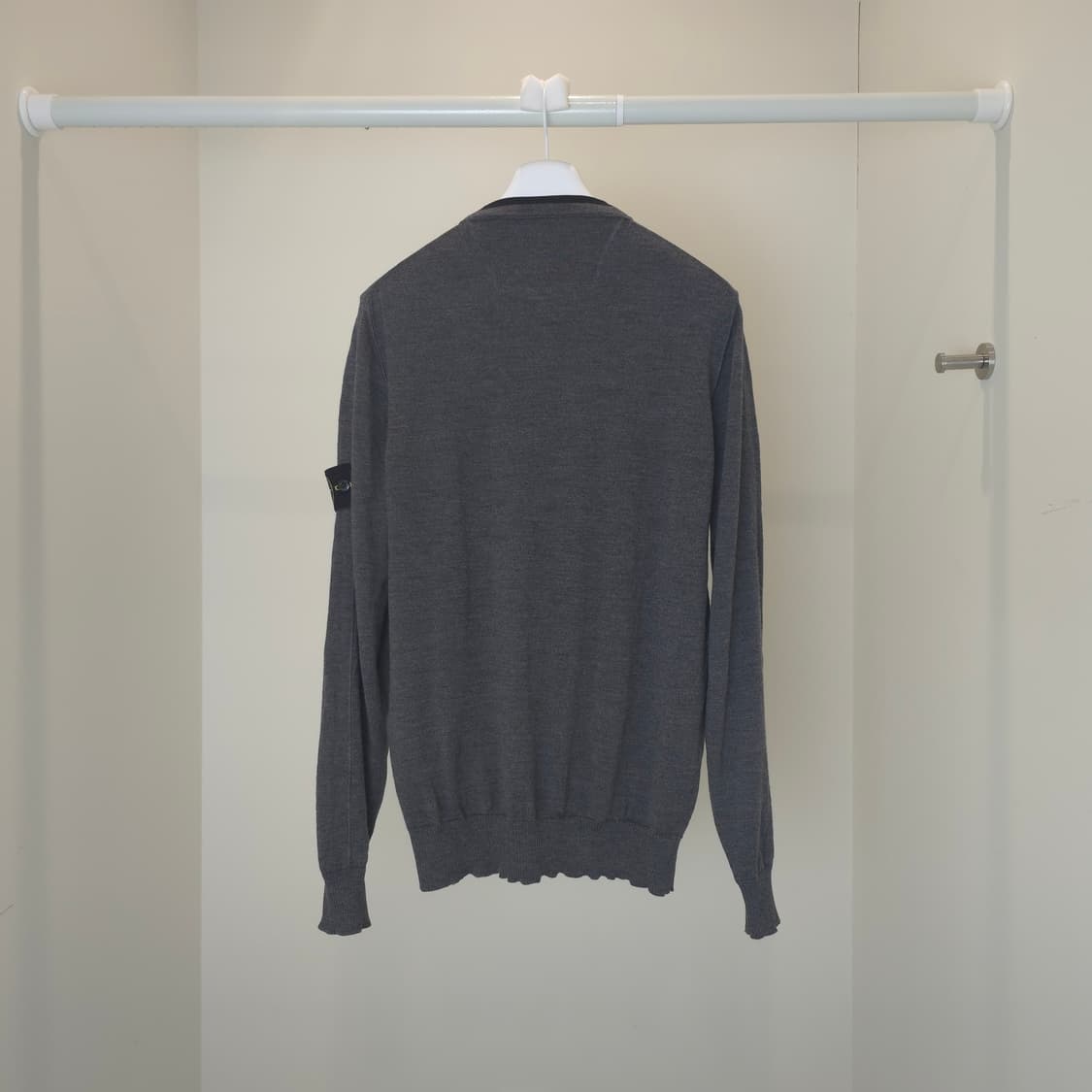 [중고/정품] 스톤아일랜드 니트 그레이 상품이미지2