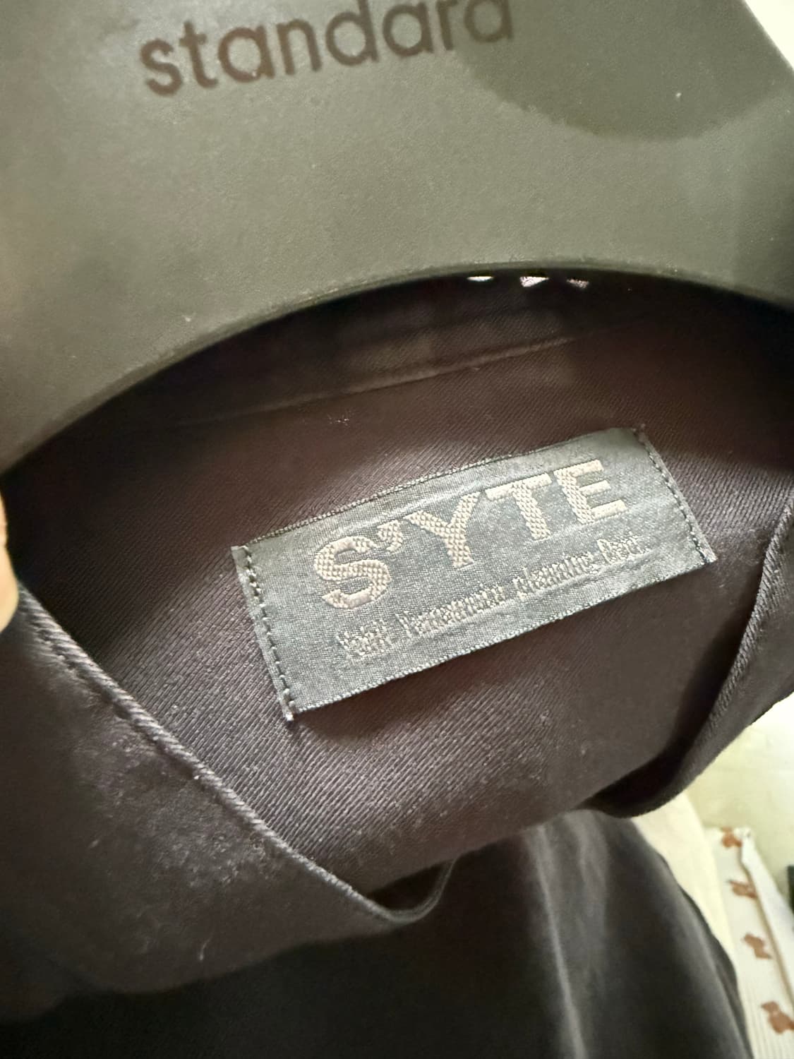 Yohji yamamoto S'yte rayon drape shirt 상품이미지3