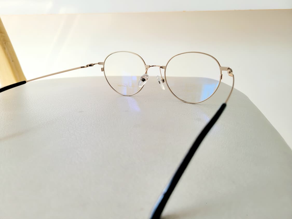 폴휴먼안경 PHF-362A 블랙/골드 초경량 상품이미지6