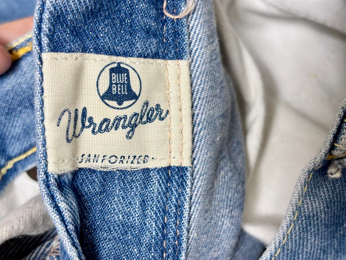 랭글러 셀비지 데님 29 일본산 상품이미지3