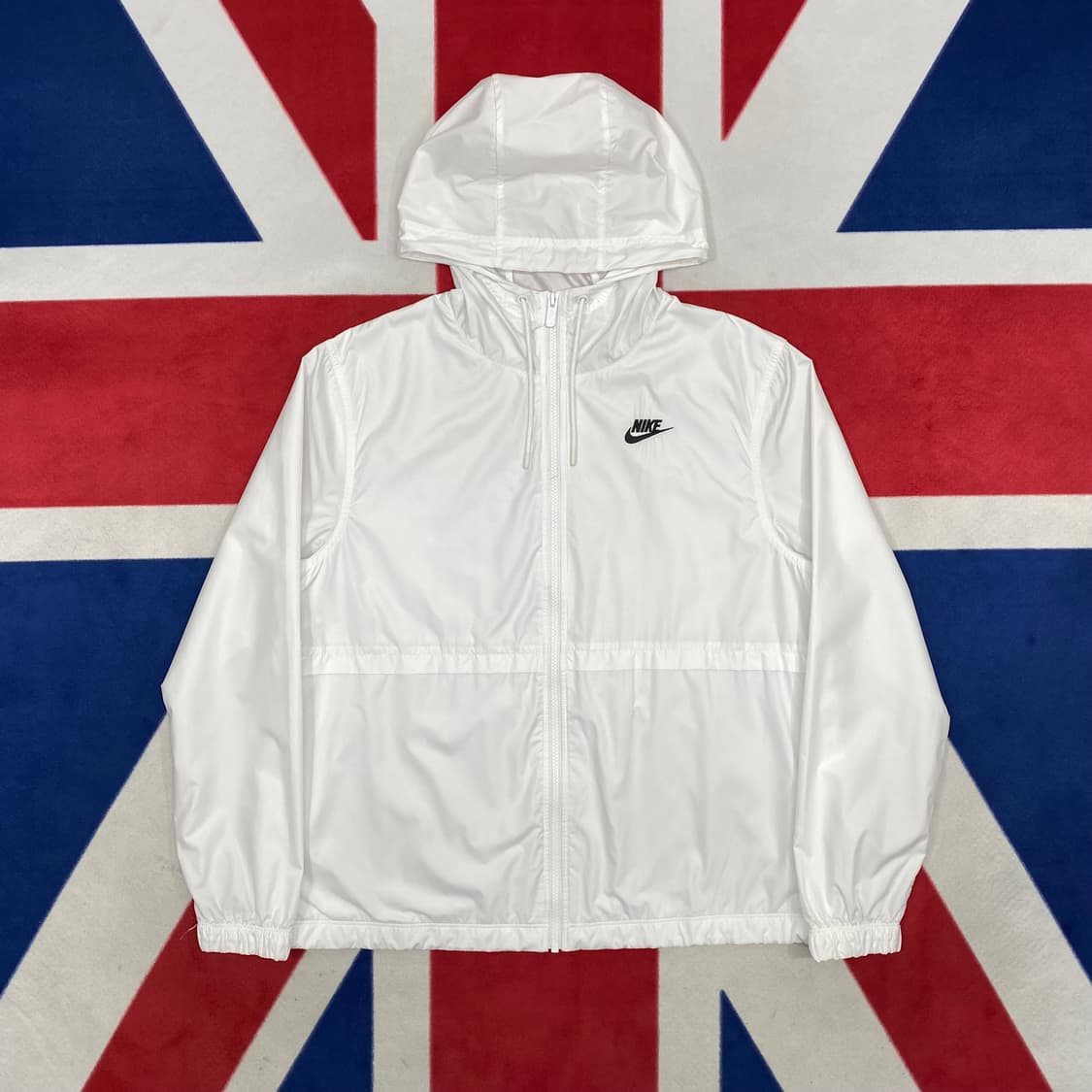 나이키 화이트 바람막이 L  상품이미지1