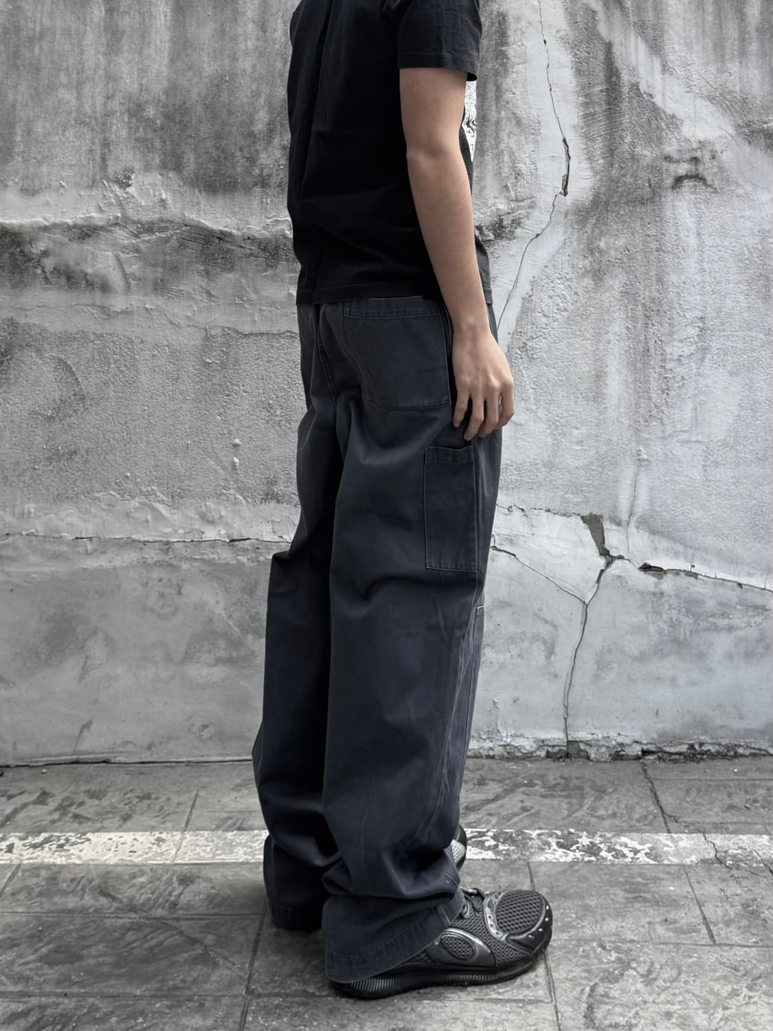 GR10K 와이드 컴벳 팬츠 상품이미지3