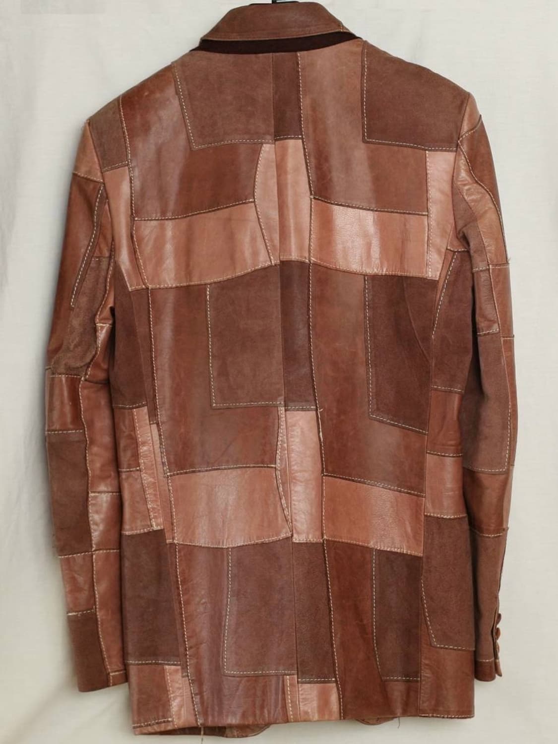 넘버나인 SS01 패치워크 스컬 자켓 상품이미지4