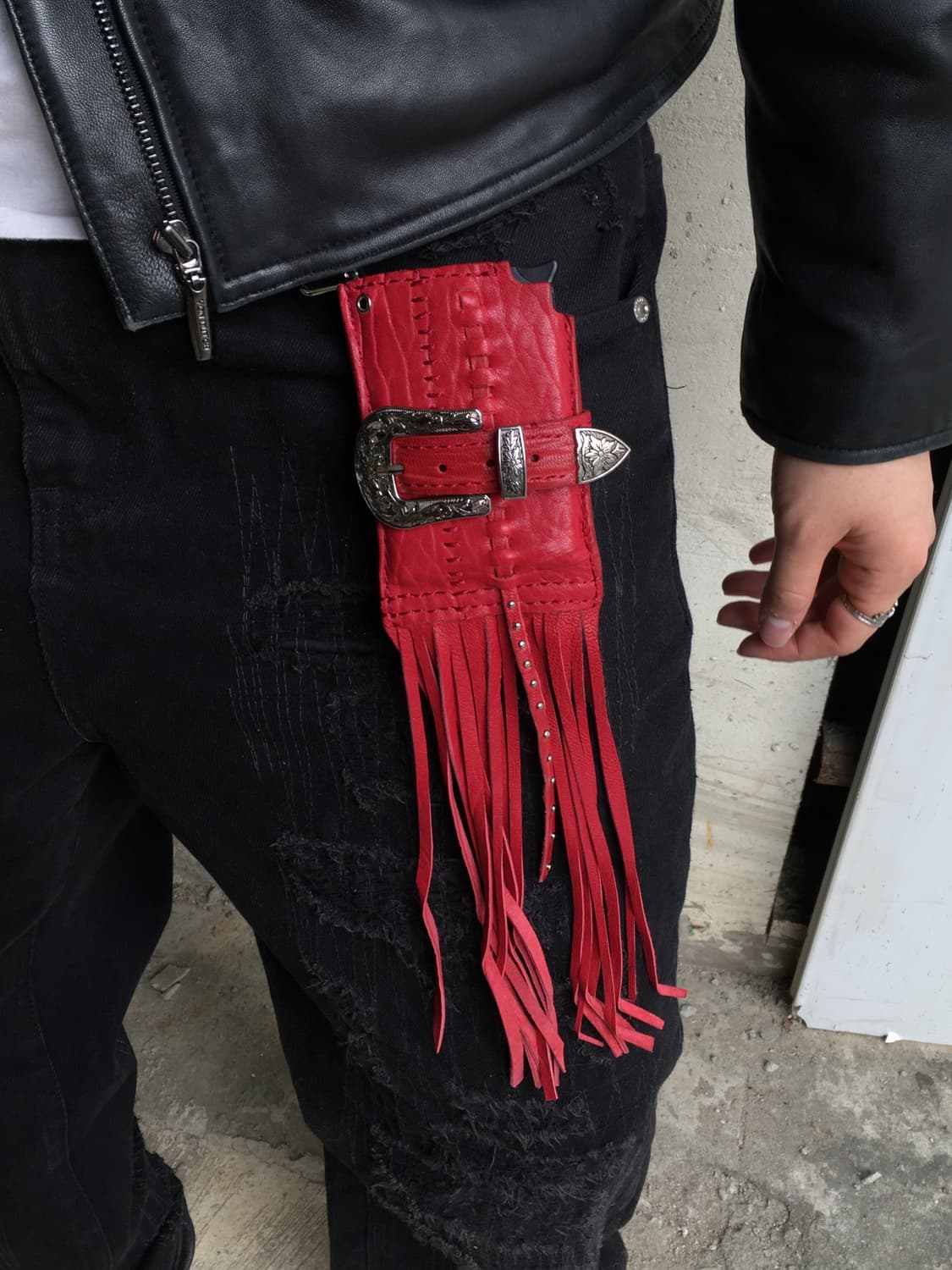 Leather snap card case 01 상품이미지1