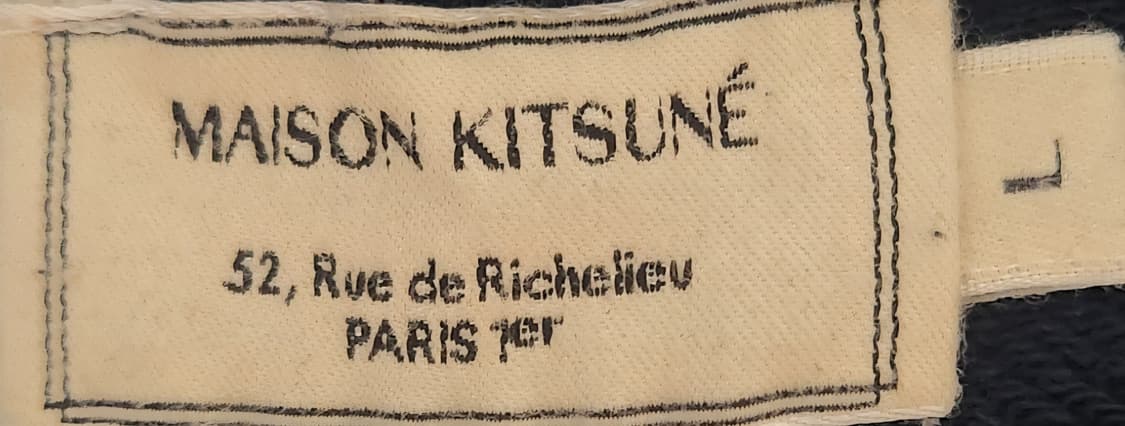 메종키츠네 폭스패치 맨투맨 L 상품이미지3