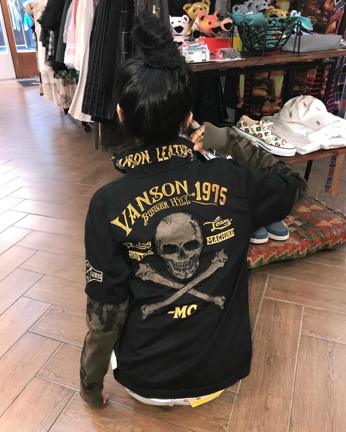 Vanson Embroidery PK Long Sleeves 상품이미지1