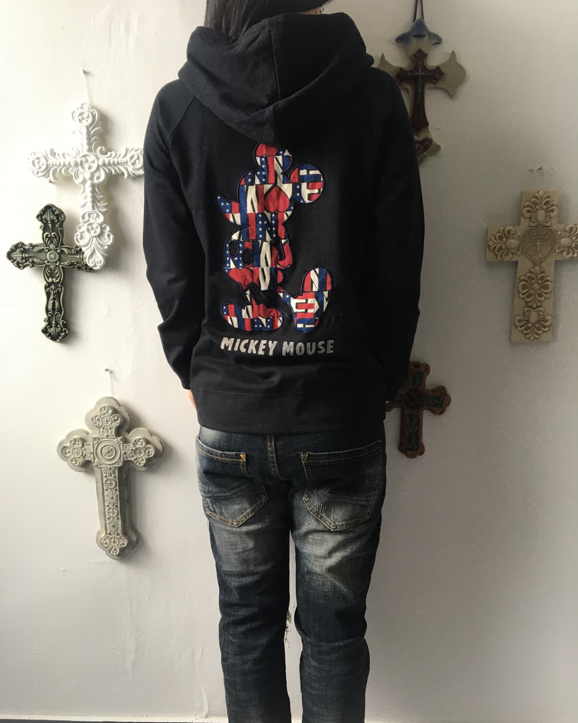 Disney mickey hood zip up 상품이미지6