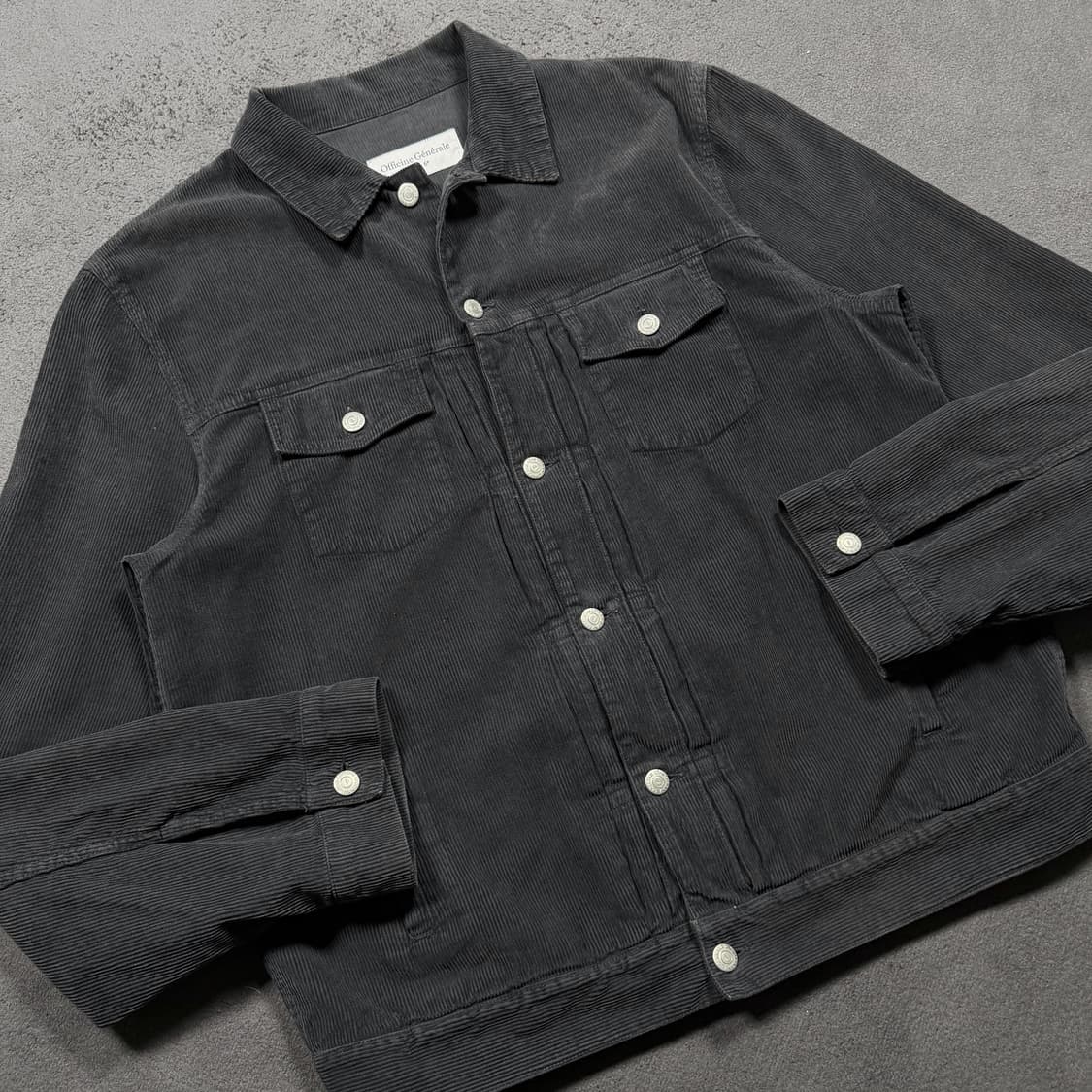 Officine Generale 오피신 제네랄 코듀로이 트러커 자켓 상품이미지2