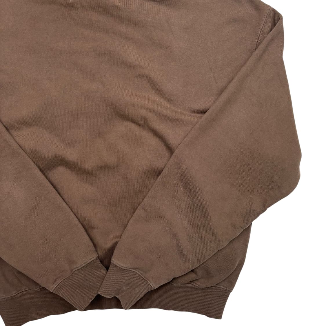 세터 리벳 아플리케 포켓 브라운 후드티 M 상품이미지6