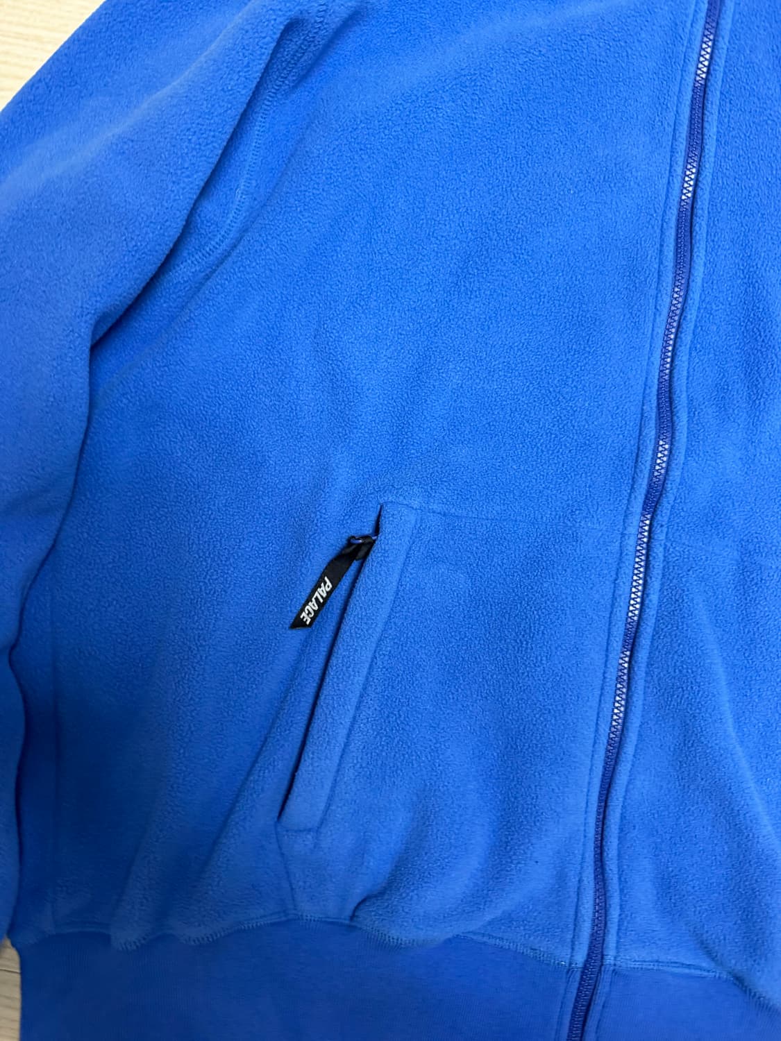 Palace 폴라텍 후드집업 블루 XXL 상품이미지3