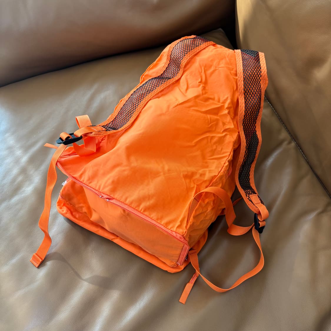 PORTER 포터 투웨이 백팩 크로스백 가방 오렌지 2way 상품이미지4