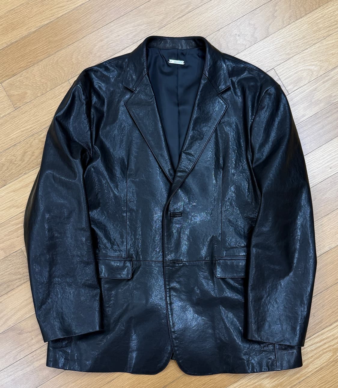 [L] 토니웩 레더 블레이저 상품이미지2