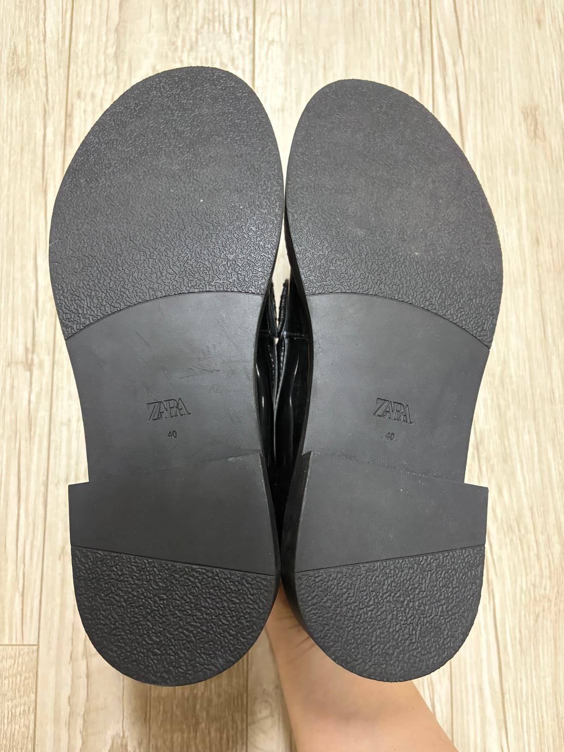 자라 로퍼 블랙 260 상품이미지6