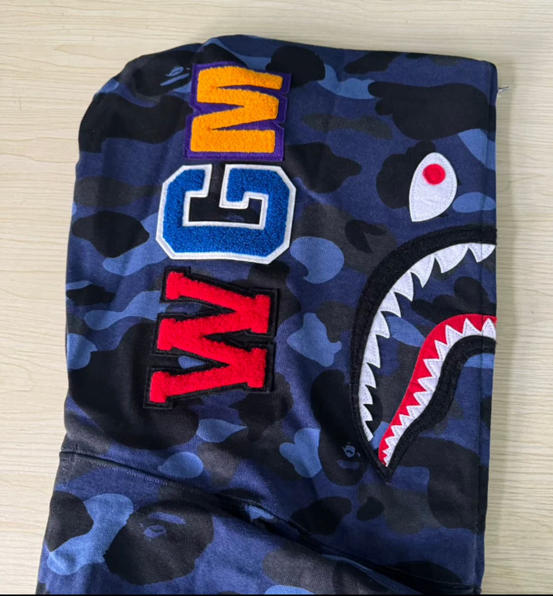 베이프 청계 후드집업 / L 상품이미지3