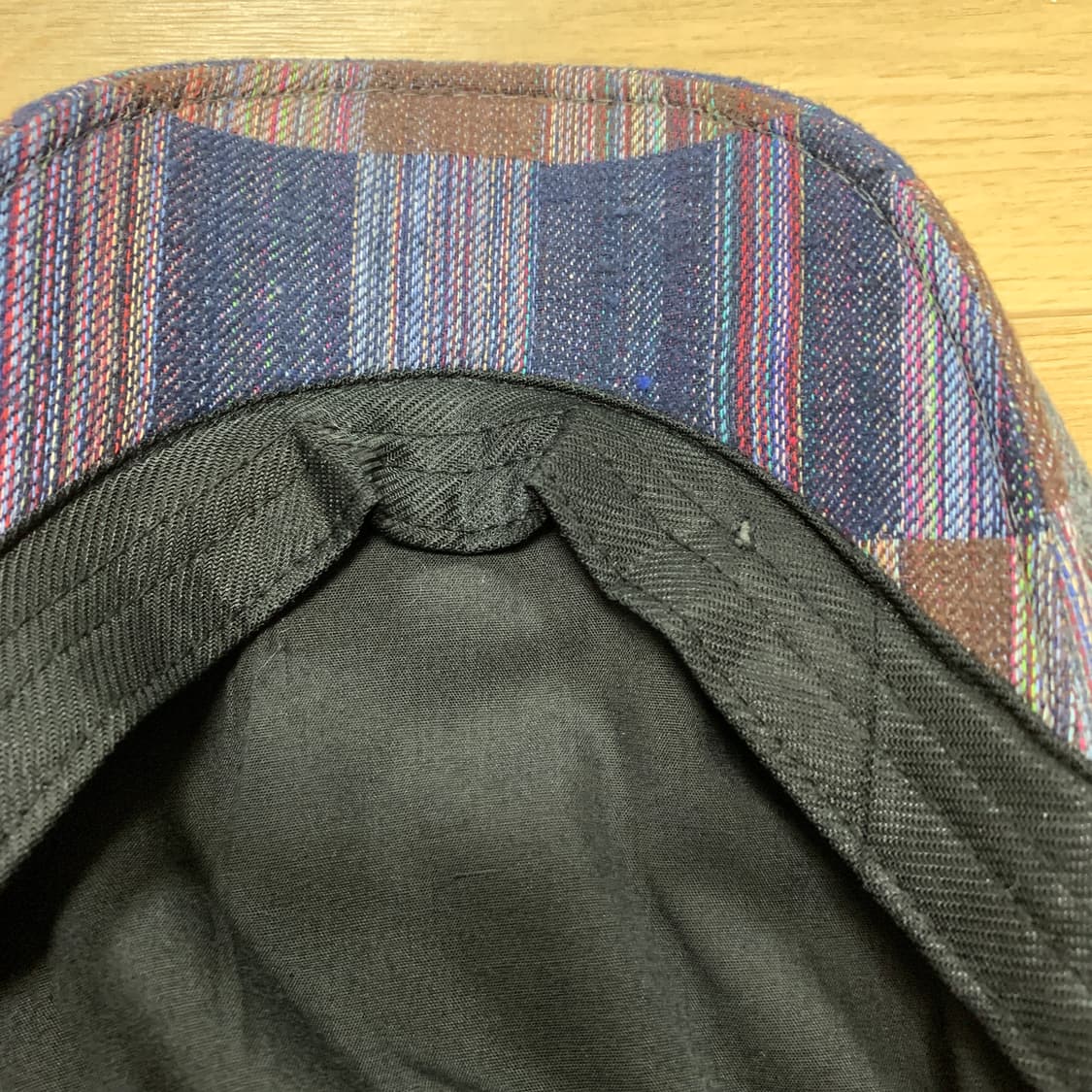 JPN 빈티지 패치워크 헌팅캡 상품이미지3
