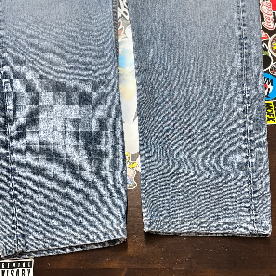 9~00s USA 리바이스 505 블루 진 데님 팬츠 38 상품이미지5