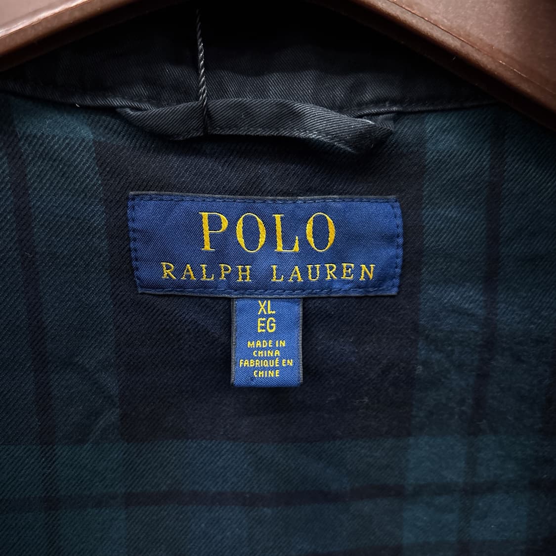 신형라벨 폴로 랄프로렌 블랙와치 헤링턴 스윙자켓 빈티지워싱 블랙 N691 상품이미지8