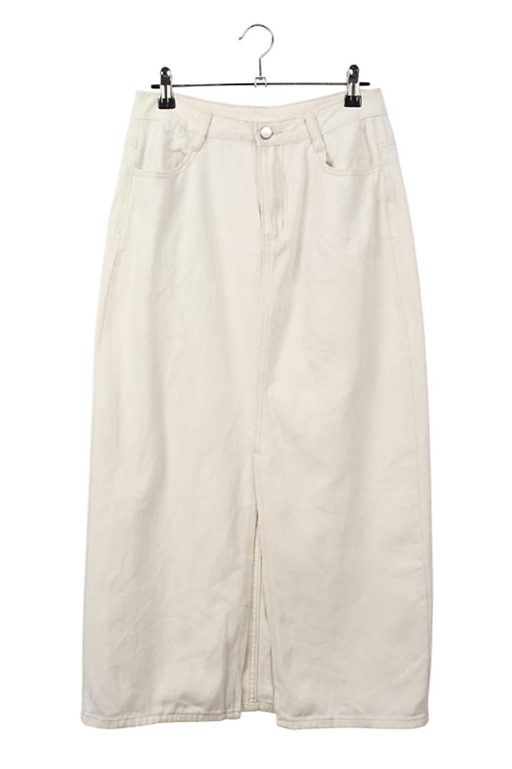 JK 화이트진스커트(S)  상품이미지2