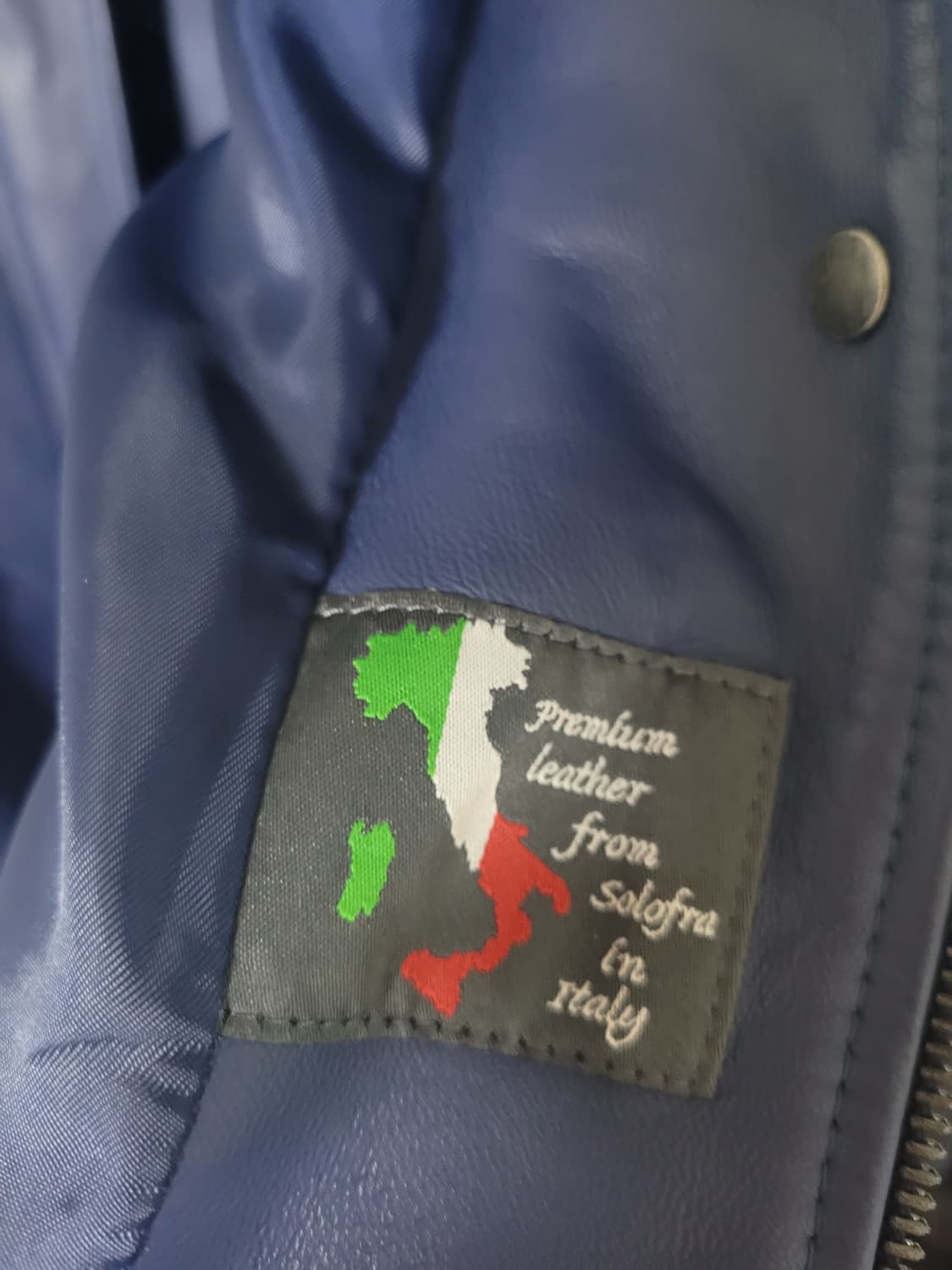 로보 양가죽 블루종 자켓 상품이미지8