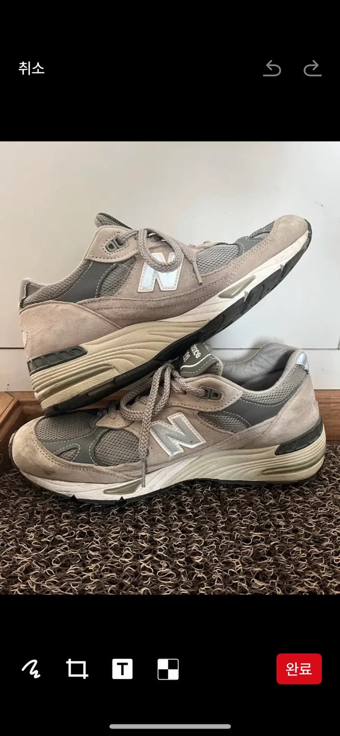 (260) 뉴발란스 991 그레이 상품이미지2