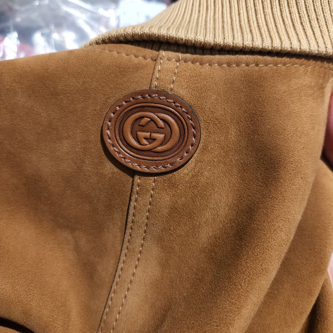 구찌 스웨이드 봄버 상품이미지6