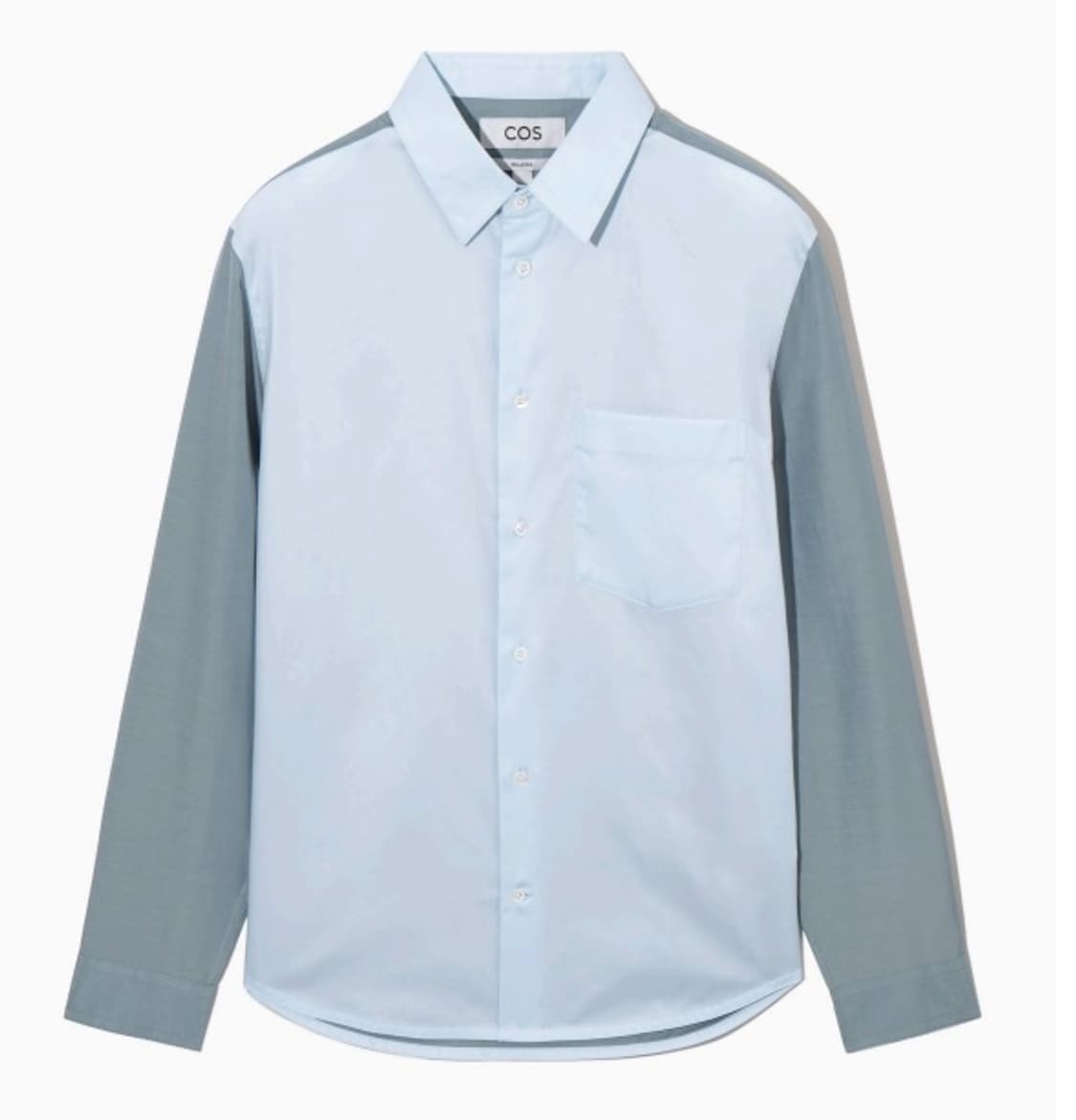 코스 컬러블럭 셔츠 상품이미지1