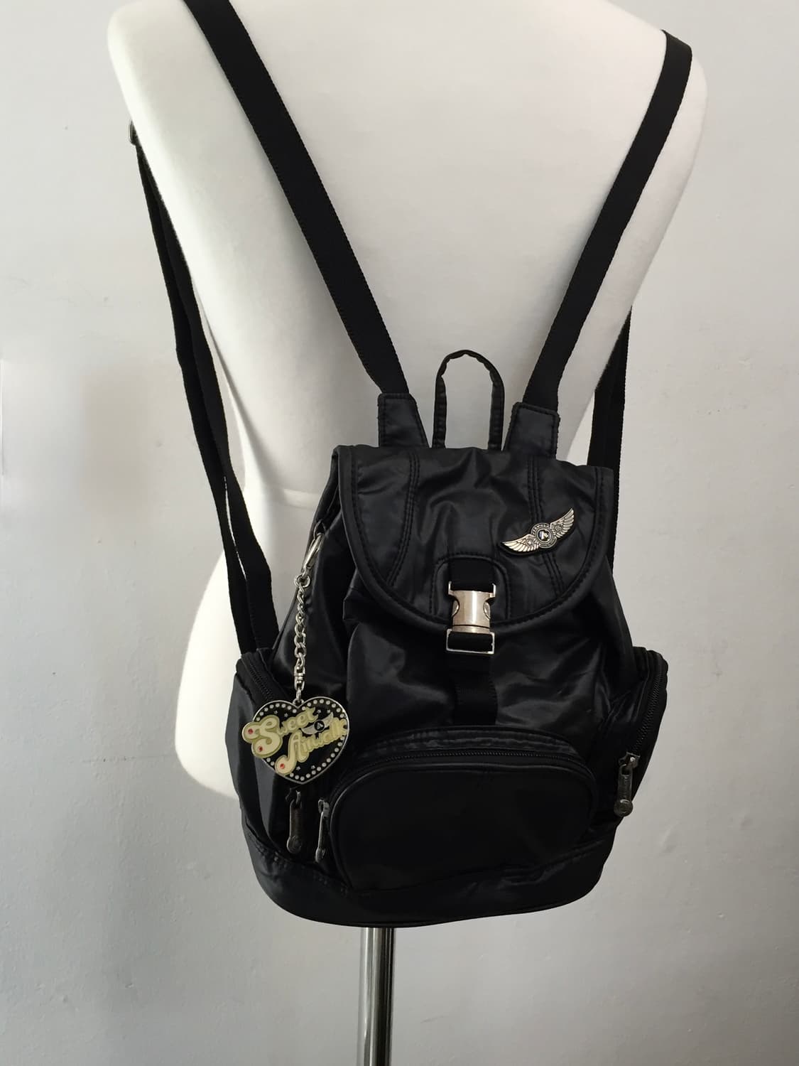 빈티지 키링 미니 백팩 상품이미지2