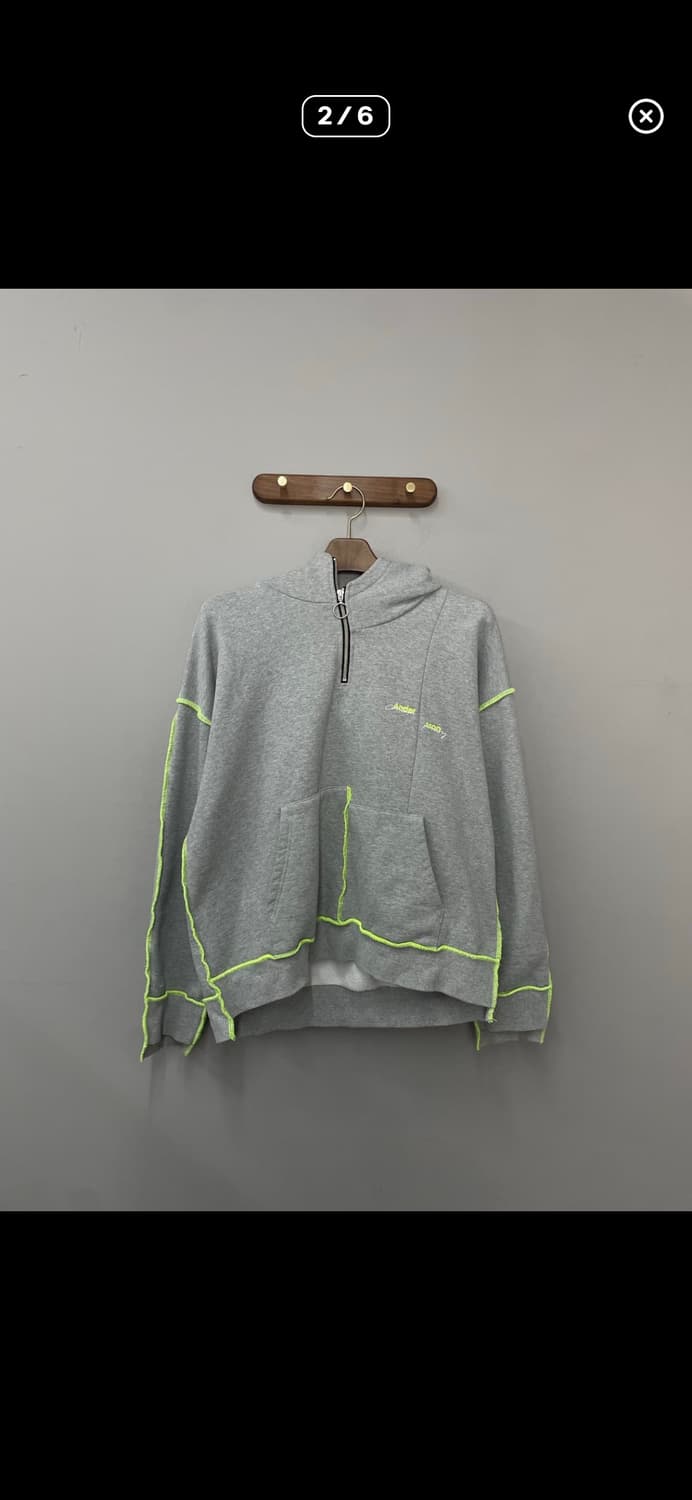 앤더슨벨 어쉬매트리 스티치 후드티 A3793 상품이미지2