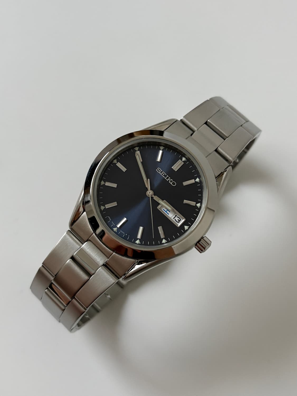 2000s Dark Navy Dial Silver Quartz 상품이미지5