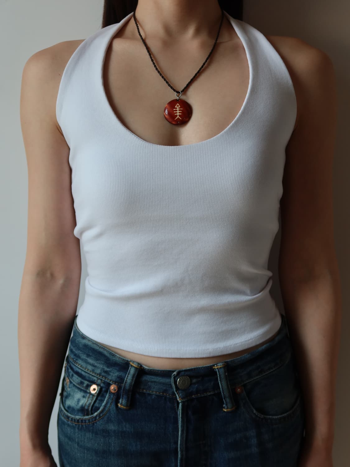 fish symbol pendant necklace 상품이미지2